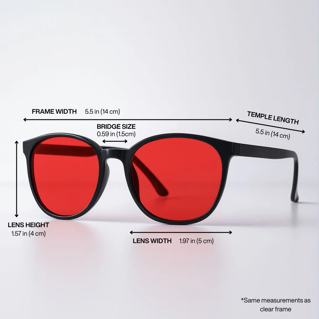 FLOW | Midnight Red Lens Blue Light Glasses