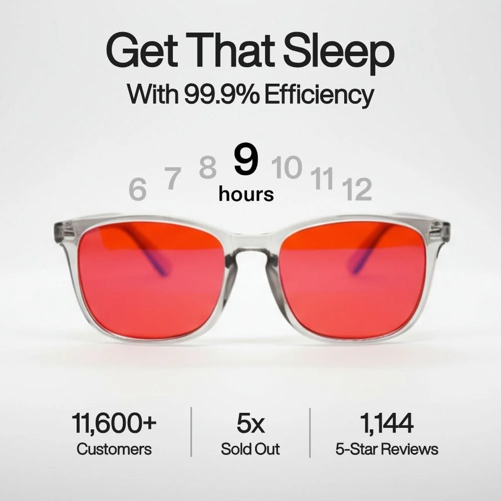 FLOW | Midnight Red Lens Blue Light Glasses