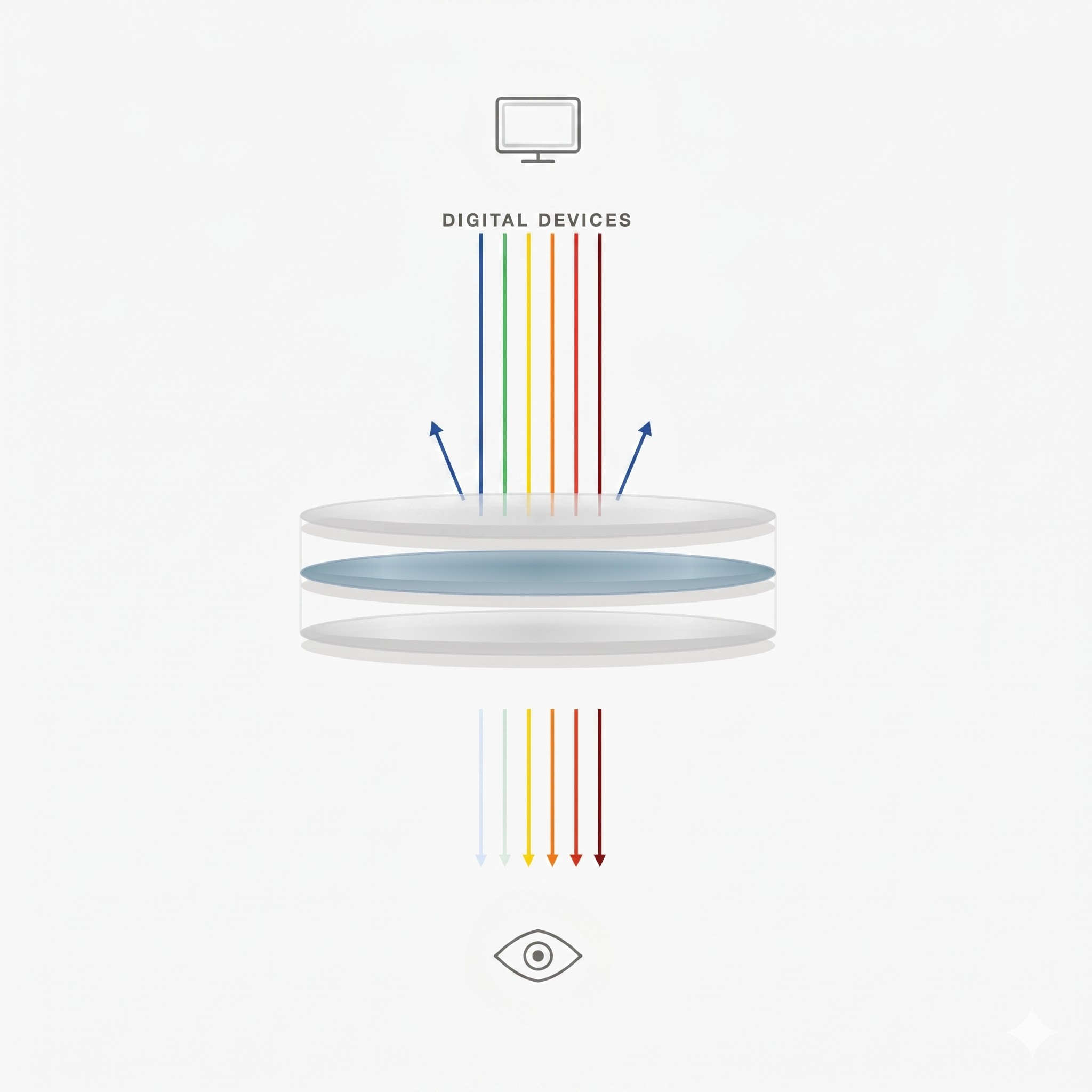 Lens filtering diagram